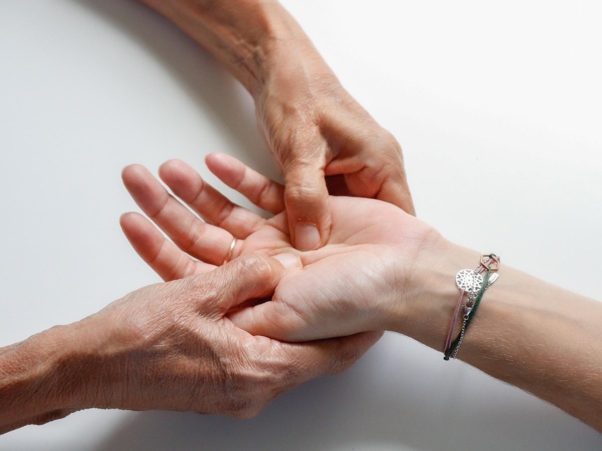 Massage des mains et soin bien-être